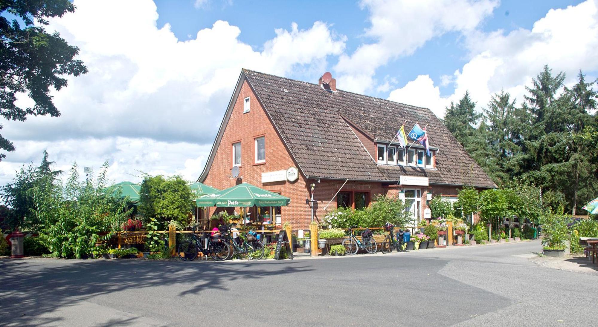 Gasthaus Düther Schleuse Duthe Exterior foto